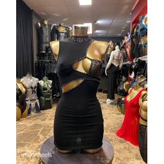 Exclusive Italian wet look design dress "Tatuaggio" - Copy - Copy