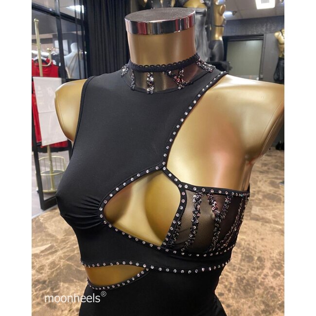 Exclusive Italian wet look design dress "Tatuaggio"  - Copy - Copy