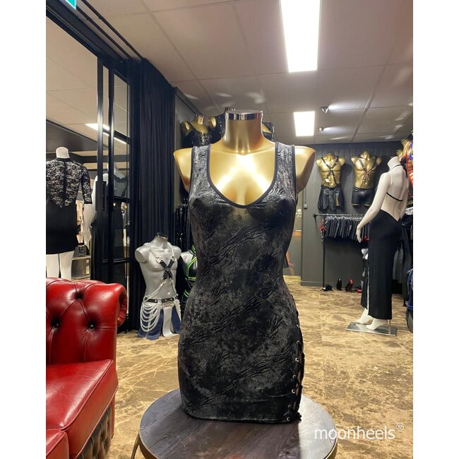 Exclusive Italian wet look design dress "Tatuaggio"  - Copy - Copy - Copy