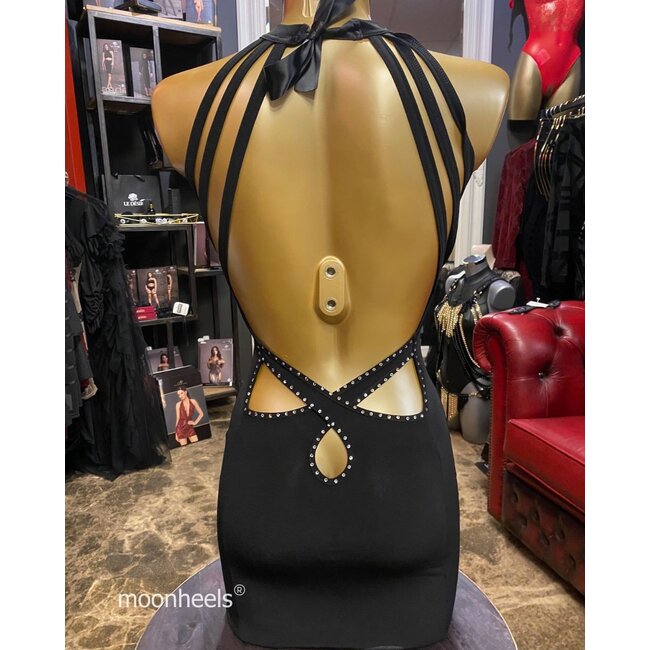 Lingerie dress "Mel" with low-back design