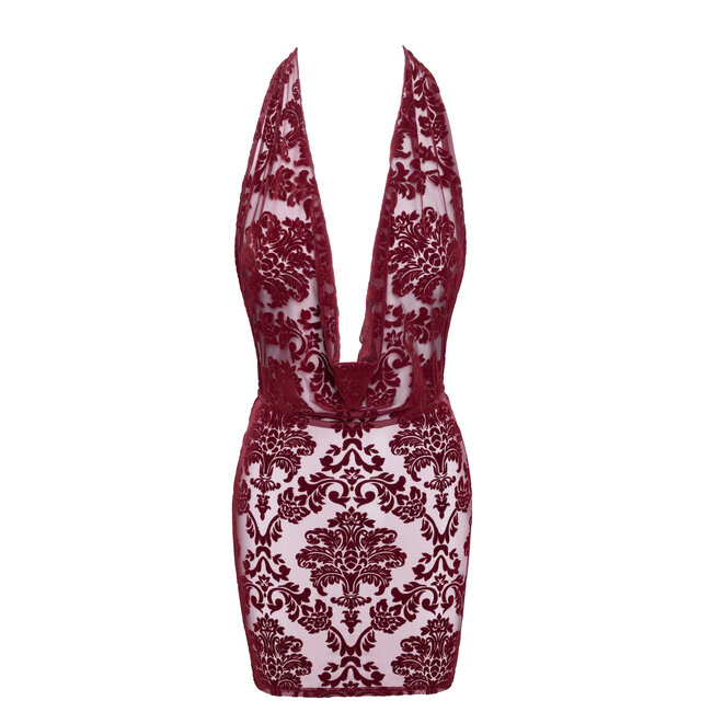 Noir Handmade Kink Royal Cascade Mini Dress