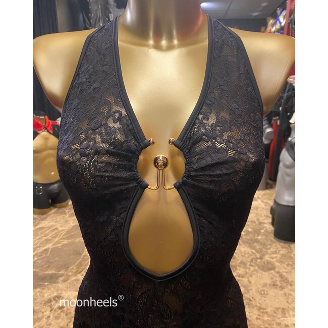 Lingerie jurkje "Anello"  van verleidelijk transparant kant