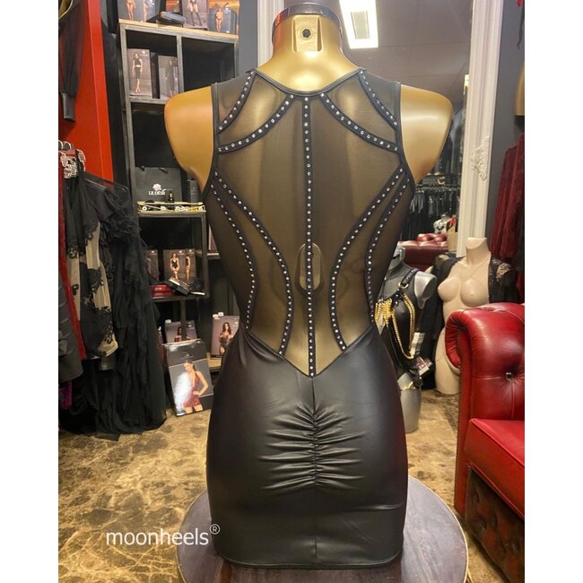 Wetlook Mini-Dress Star