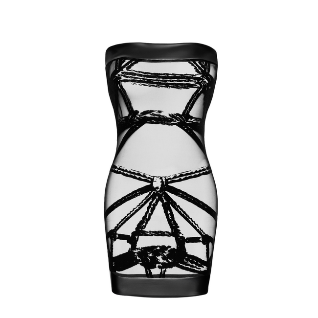 Noir Handmade Bondesque Mini Dress