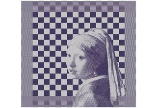 DDDDD Theedoek Girl with pearl