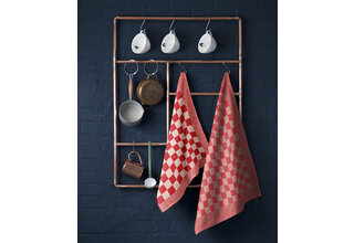 DDDDD keukendoek  barbeque 50x55 red