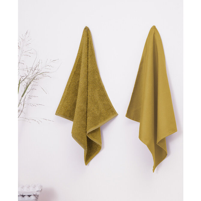 DDDDD keukendoek cisis 50x55 saffron