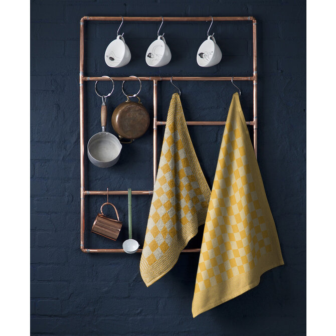 DDDDD torchon barbecue 65x65 ocre
