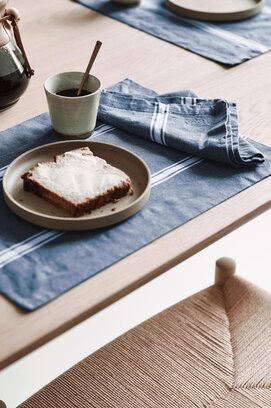 Marc O' Polo placemat Lovon 33x45 smoke-blue