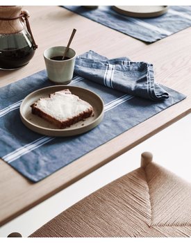 Marc O' Polo placemat Lovon 33x45 smoke-blue