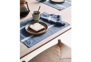 Marc O' Polo placemat Lovon 33x45 smoke-blue