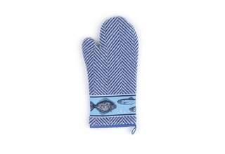 Bunzlau Castle Ovenwant Fish Royal Blue