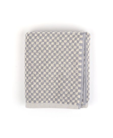 Bunzlau Castle Keukendoek Small Check Grey