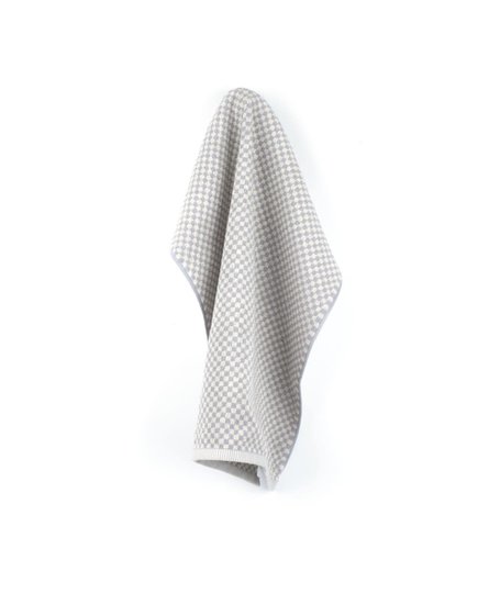 Bunzlau Castle Keukendoek Small Check Grey