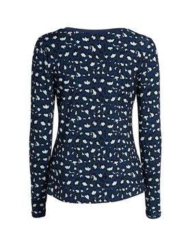 Essenza Opal Animal Top Long Sleeve Blue XL