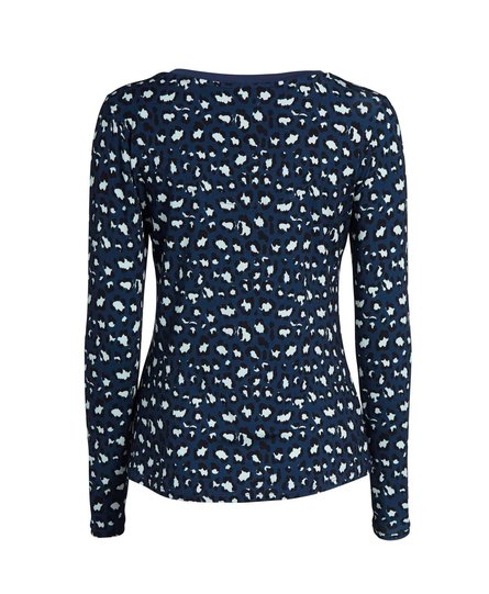 Essenza Opal Animal Top Long Sleeve Blue XL