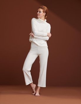 Essenza Nina Uni Trousers Long – Meringue