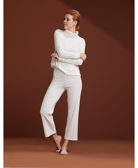 Essenza Nina Uni Trousers Long – Meringue