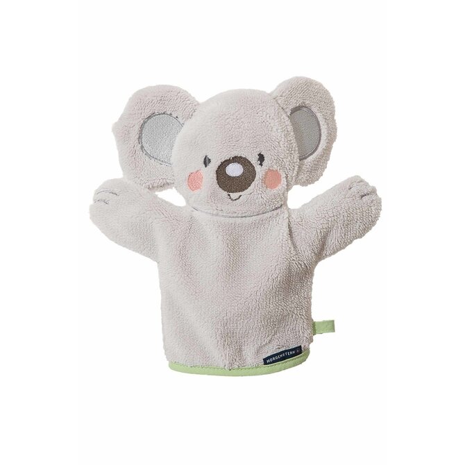 Morgenstern Washand Koala grijs/groen 27x28