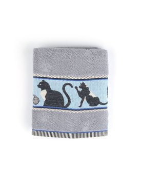 Bunzlau Castle Keukendoek Cats Grey