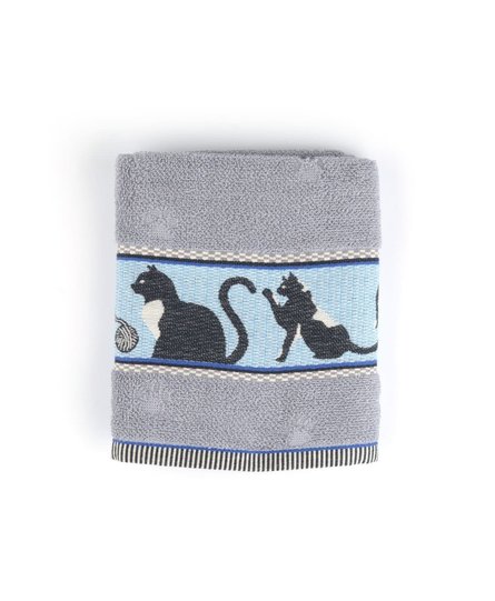 Bunzlau Castle Keukendoek Cats Grey