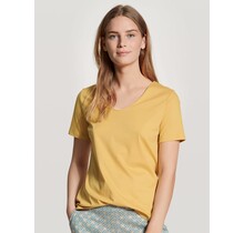 Calida pyjama femme short 14051 sunny yellow