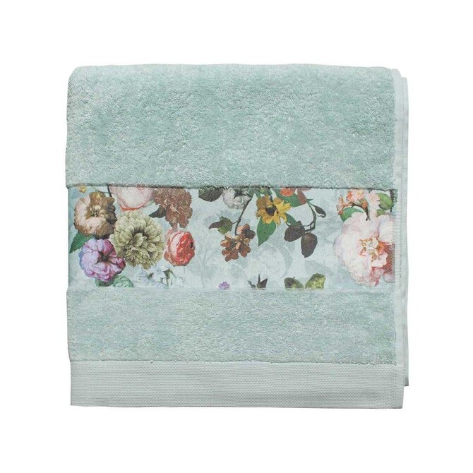 Essenza Fleur Handdoek Green 60x110