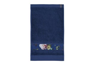 Essenza Fleur gastendoek Blue 30x50