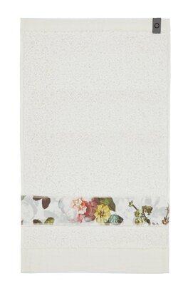 Essenza Fleur gastendoek Natural 30x50