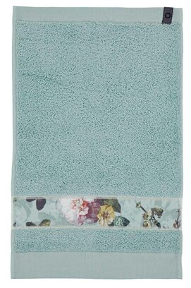 Essenza Fleur gastendoek Green 30x50