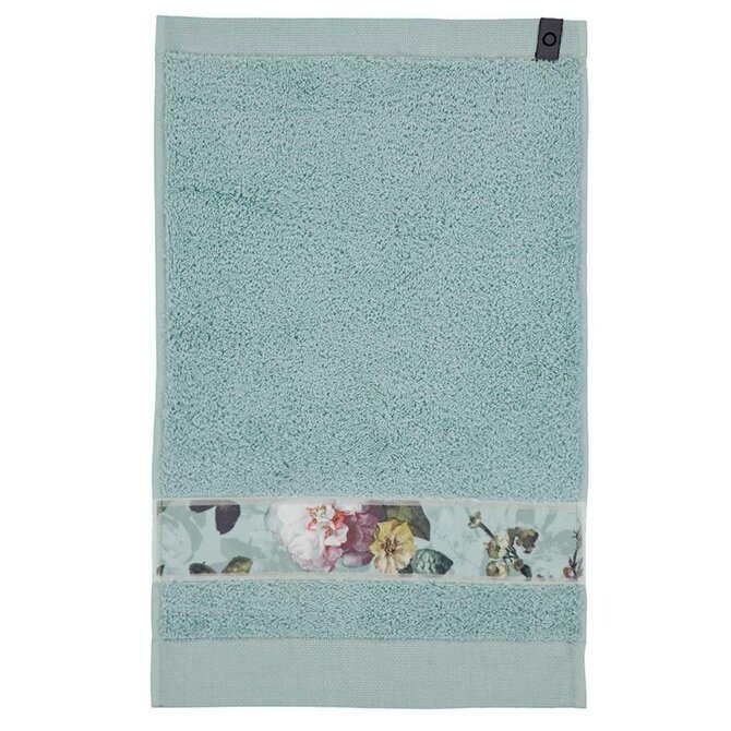 Essenza Fleur gastendoek Green 30x50