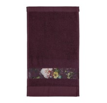 Essenza Fleur serviette de toilette Plum 30x50