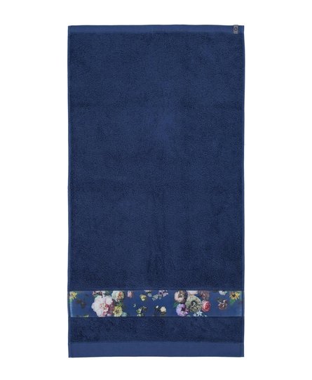 Essenza Fleur baddoek Blue 70x140