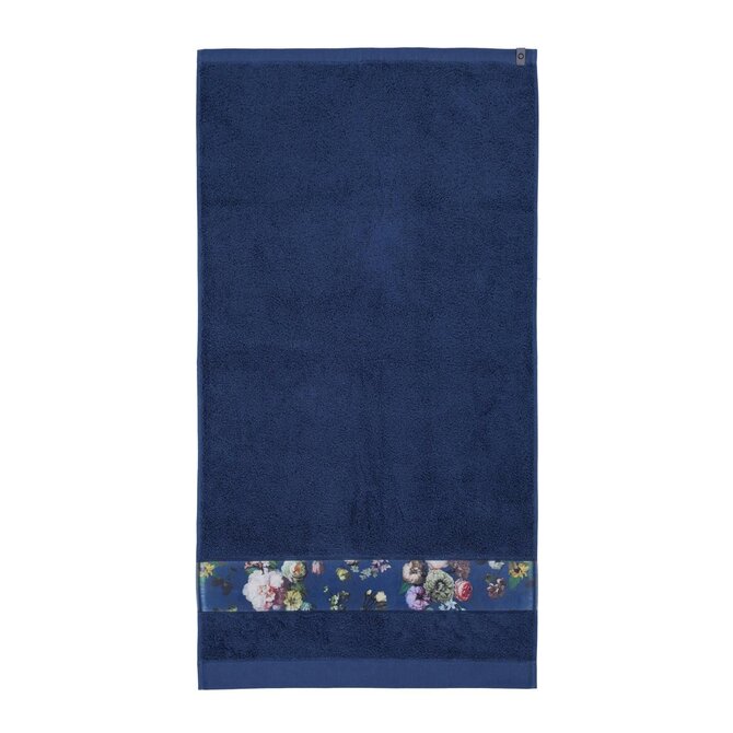 Essenza Fleur serviette de bain Bleu 70x140