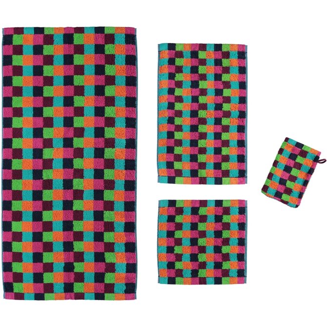 Cawo Lifestyle Karo Towel 7047Multi-84 50x100