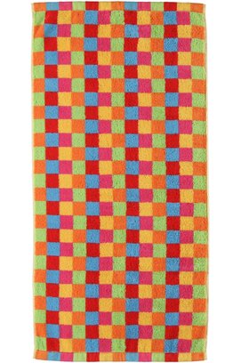 Cawo Lifestyle Karo Handdoek 7017 Multi-25 50x100