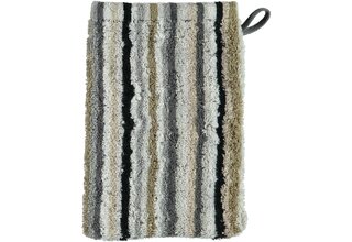 Cawo Lifestyle Streifen Washandje 7048 Kiezelsteen-37 16x22