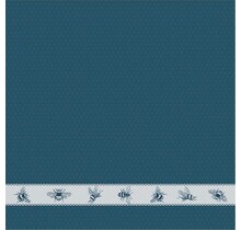 DDDDD theedoek bees  60x65 petrol