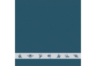 DDDDD theedoek bees  60x65 petrol