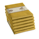 DDDDD DDDDD torchon abeilles 60x65 jaune