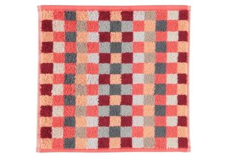 Cawö Unique Karo Gezichtsdoekje koralle