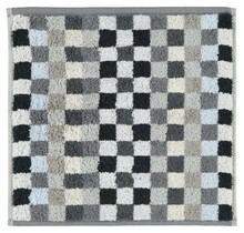 Cawö Unique Karo Gezichtsdoekje anthrazit