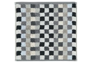 Cawö Unique Karo Gezichtsdoekje anthrazit