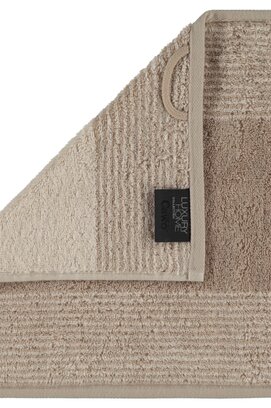 Cawö Two-Tone Gezichtsdoekje Zand 30x30