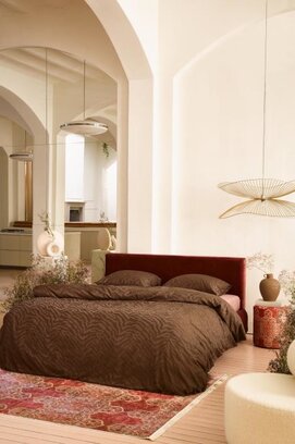 Essenza Belen Dekbedovertrek Chestnut 240x200/220