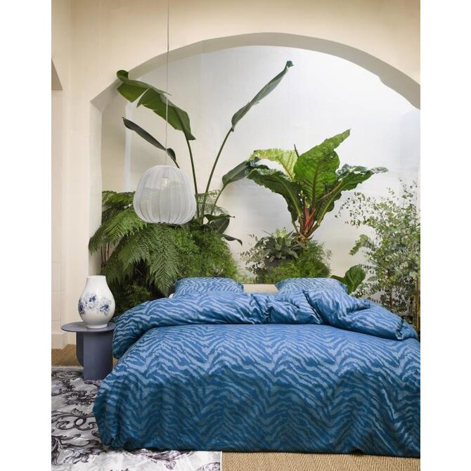 Essenza Belen Dekbedovertrek Moonlight blue 140x200/220