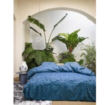 Essenza Belen Dekbedovertrek Moonlight blue 240x200/220