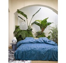 Essenza Belen Dekbedovertrek Moonlight blue 260x200/220