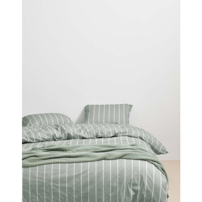 Marc O'Polo Torsken Enveloppe de couette 2p 200x220 Smoke Green