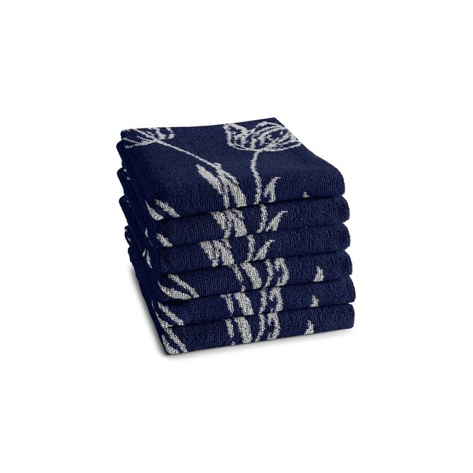 DDDDD essuie-tout lisse 50x55 bleu